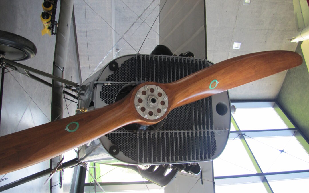 Muzeum Lotnictwa Polskiego, Kraków, śmigło Bristol Propeller