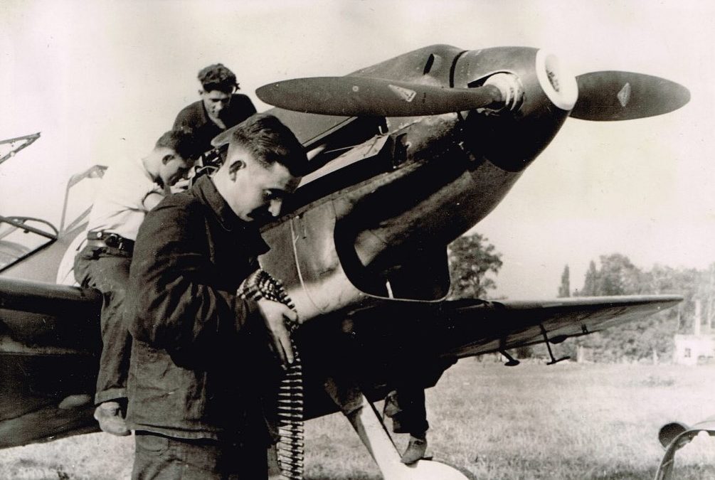 Śmigło oznaczone VDM, Samolot Messerschmitt BF-109 B-2